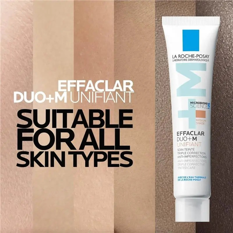 La Roche-Posay Effaclar Duo +M Unifiant Tinted Anti-Acne Moisturiser Medium 40mL
