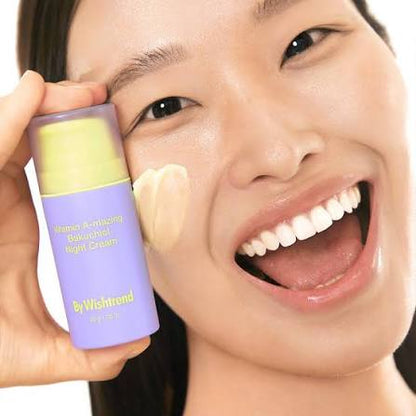 By Wishtrend Vitamin A-mazing Bakuchiol Night Cream 30g