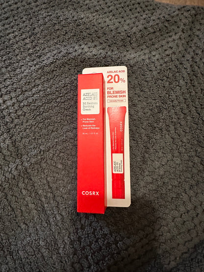 COSRX Azelaic Acid 20 B5 Redness Soothing Cream 30ml retail box