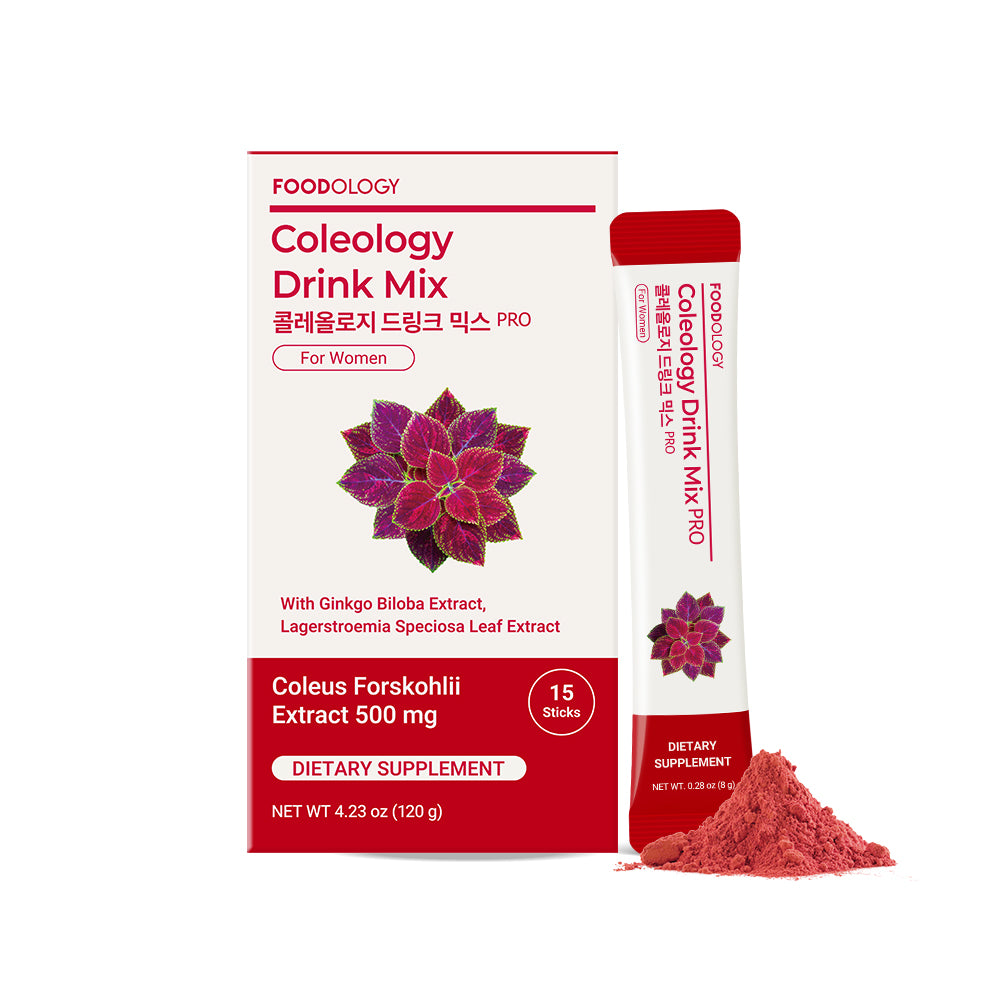 FOODOLOGY Coleology Drink Mix Pro box stick and powder