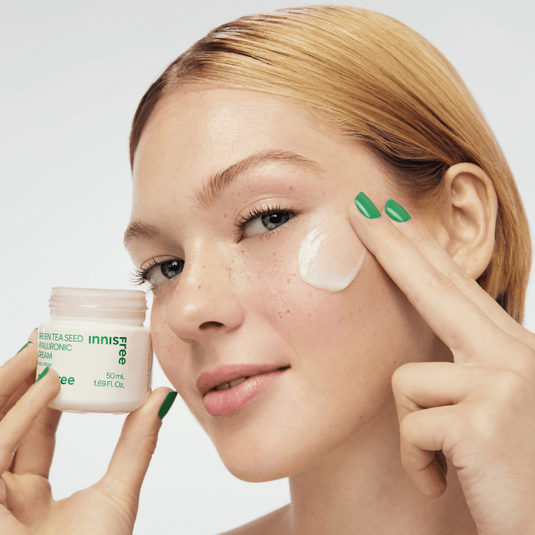 Innisfree - Green Tea Seed Hyaluronic Cream 50ml - AU Beauty Bazaar