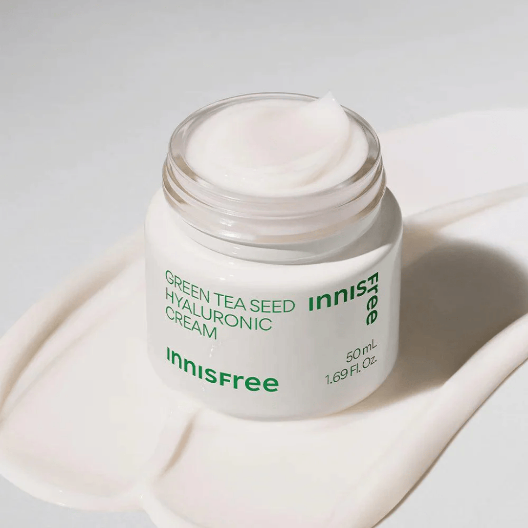 Innisfree - Green Tea Seed Hyaluronic Cream 50ml - AU Beauty Bazaar