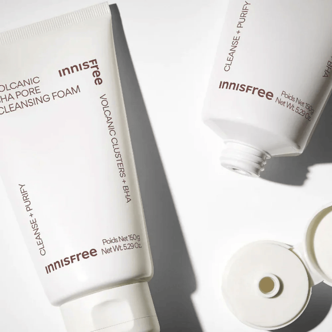 Innisfree - Volcanic BHA Pore Cleansing Foam 250g - AU Beauty Bazaar