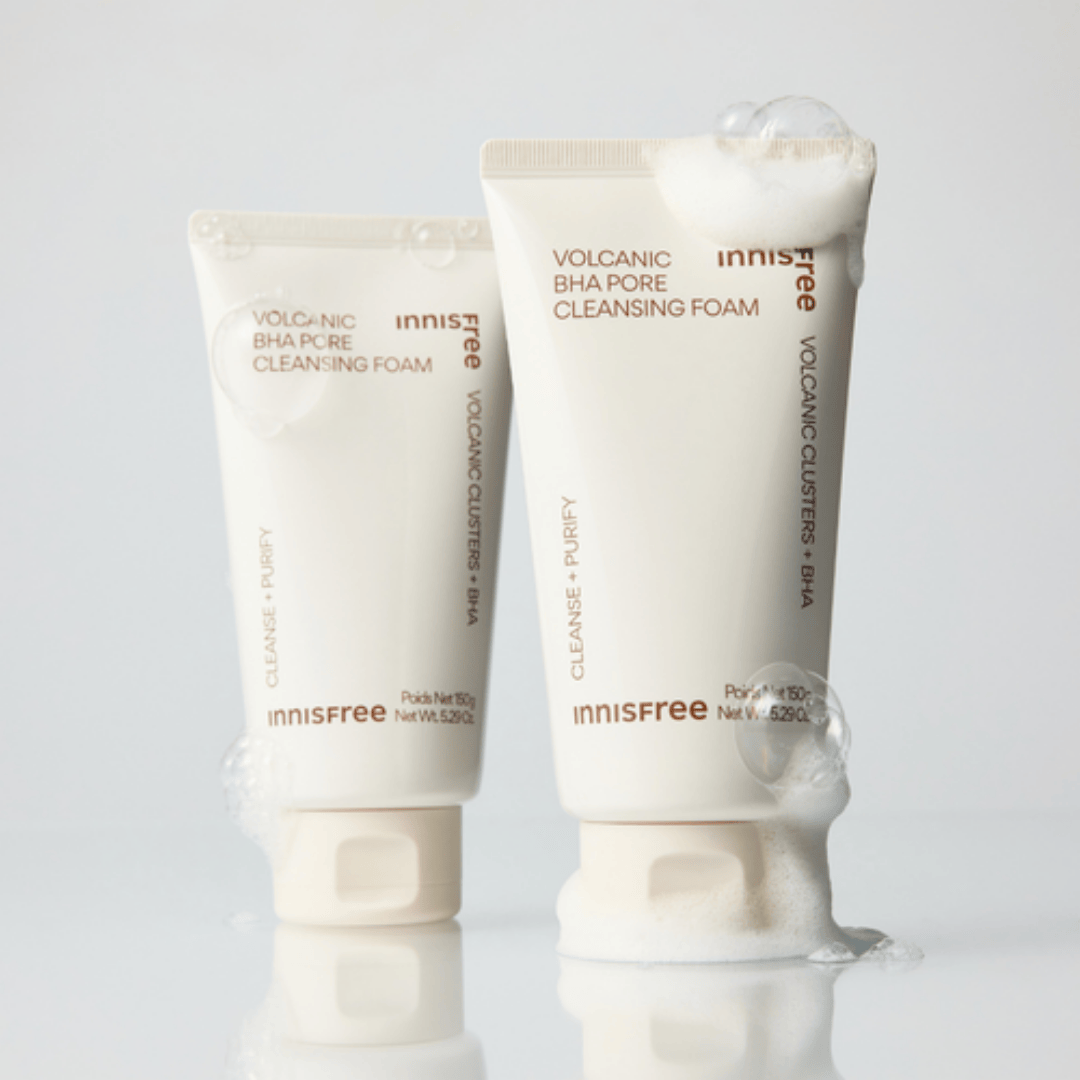 Innisfree - Volcanic BHA Pore Cleansing Foam 250g - AU Beauty Bazaar