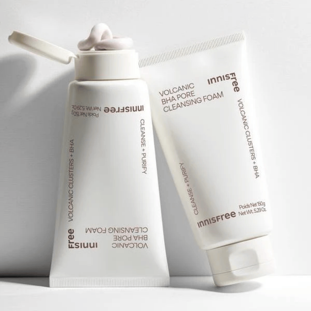 Innisfree - Volcanic BHA Pore Cleansing Foam 250g - AU Beauty Bazaar