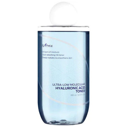 Isntree Ultra - Low Molecular Hyaluronic Acid Toner - 300 ML - AU Beauty Bazaar