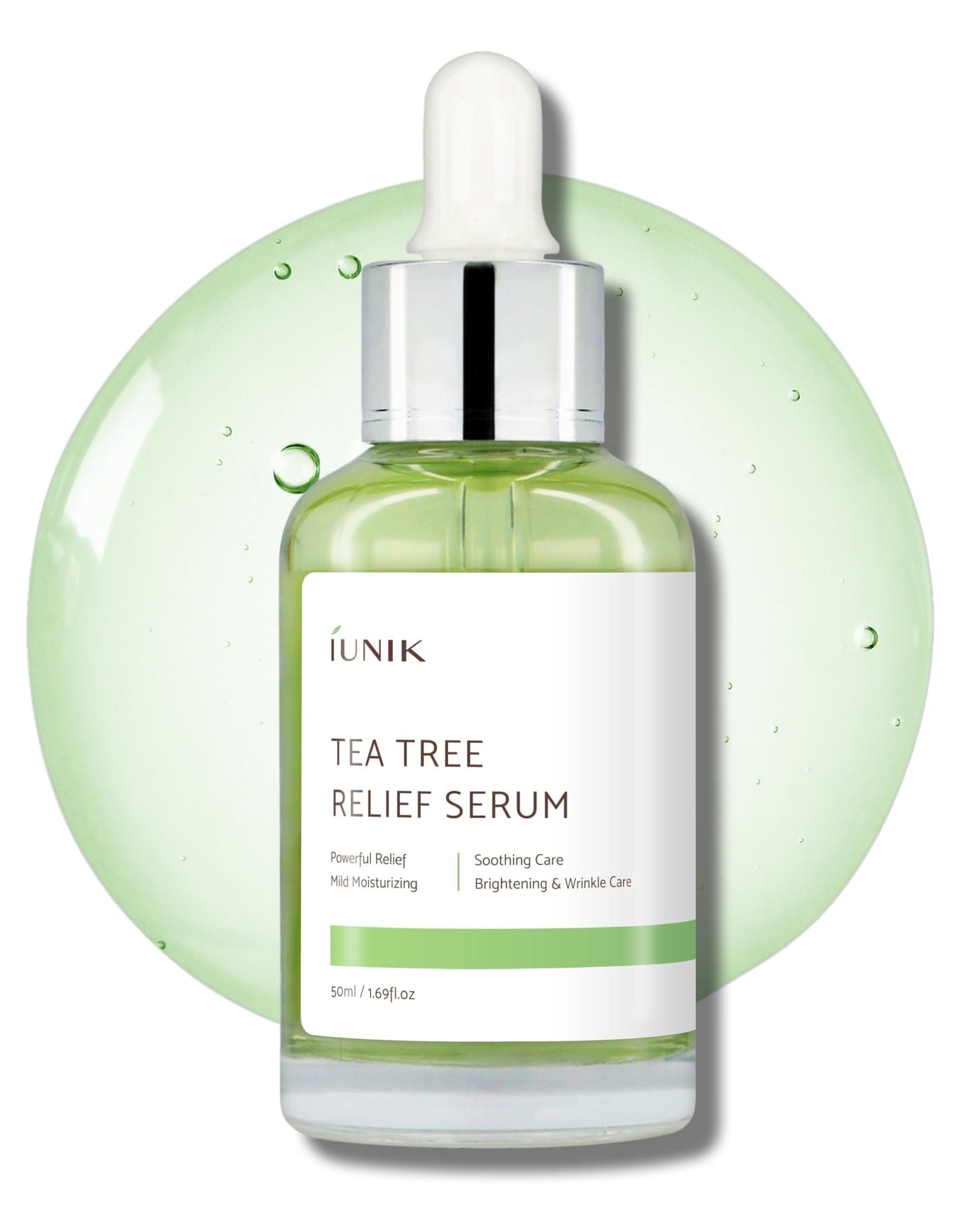 iUNIK - Tea Tree Relief Serum 50ml - AU Beauty Bazaar
