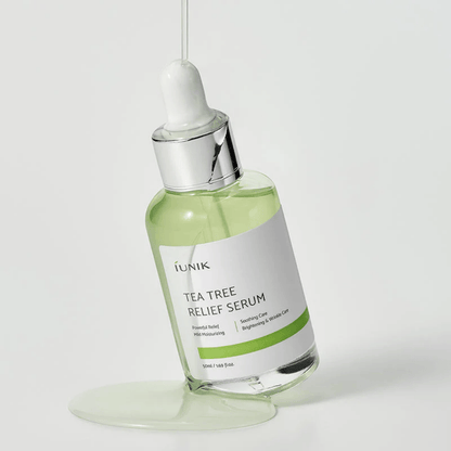 iUNIK - Tea Tree Relief Serum 50ml - AU Beauty Bazaar