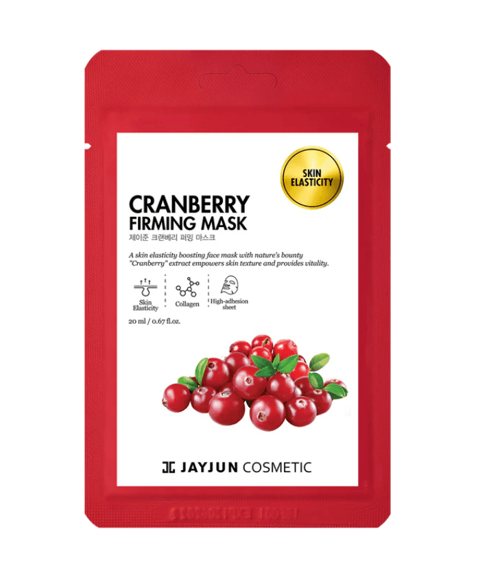 JAYJUN - Cranberry Firming Mask (1 piece) - AU Beauty Bazaar