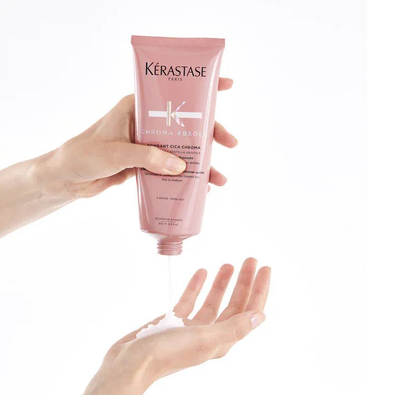 KERASTASE Chroma Absolu Fondant Cica Chroma Hair Conditioner 200ml - AU Beauty Bazaar
