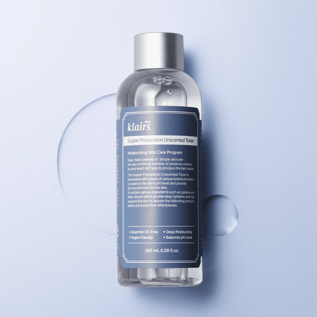 Klairs - Supple Preparation Unscented Toner 180ml - AU Beauty Bazaar