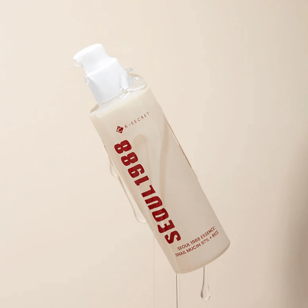 KSECRET SEOUL 1988 Essence Snail Mucin 97% + Rice 100 ml - AU Beauty Bazaar