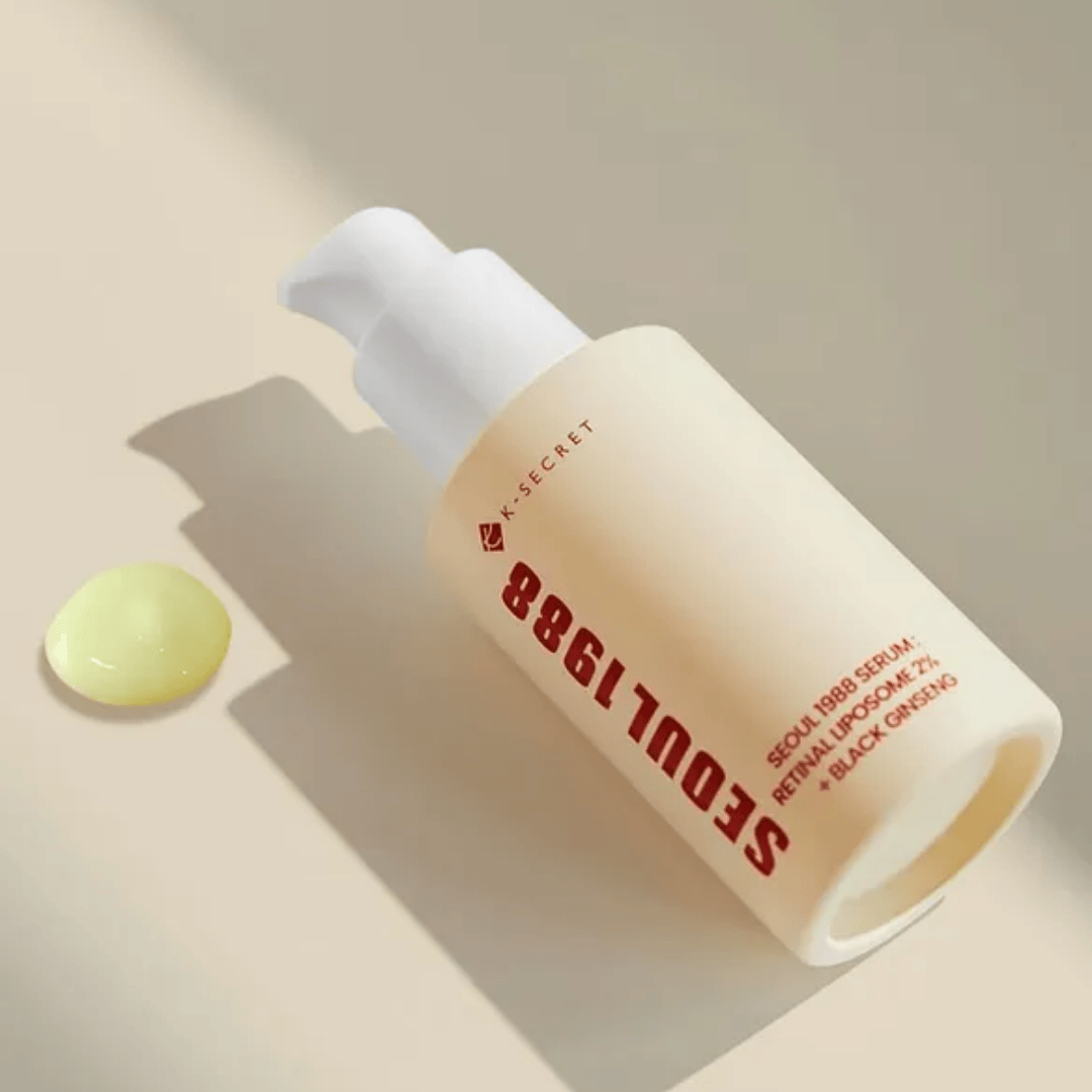 KSECRET - SEOUL 1988 Serum : Retinal Liposome 2% + Black Ginseng 30ML - AU Beauty Bazaar
