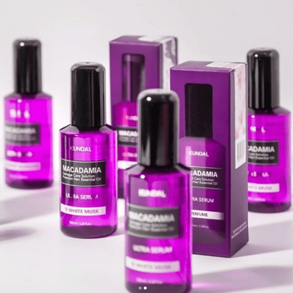 KUNDAL Macadamia Hair Serum - Pink Grapefruit 100ml - AU Beauty Bazaar