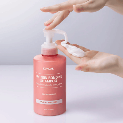 KUNDAL Protein Bonding Shampoo - Leather Iris 500ml - AU Beauty Bazaar