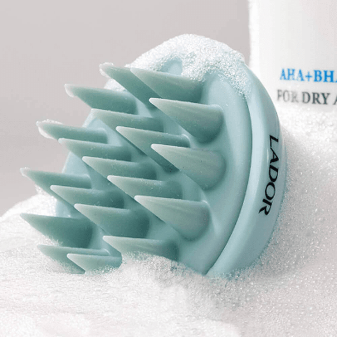 La'dor - Scalp Massager Brush (Blue) 1pc - AU Beauty Bazaar