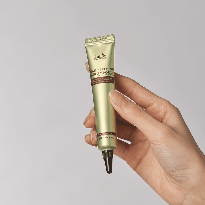 La'dor - Snail Sleeping Hair Ampoule Pack 20ml