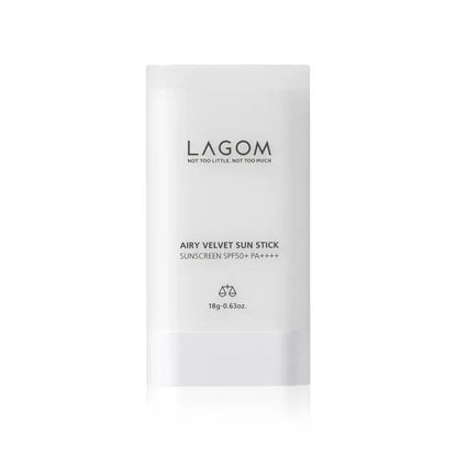 Lagom Airy Velvet Sun Stick SPF50+ PA++++ 18g - AU Beauty Bazaar