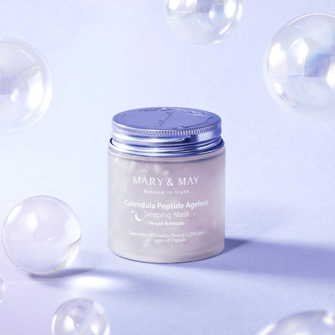 Mary & May Calendula Peptide Ageless Sleeping Mask 110g - AU Beauty Bazaar