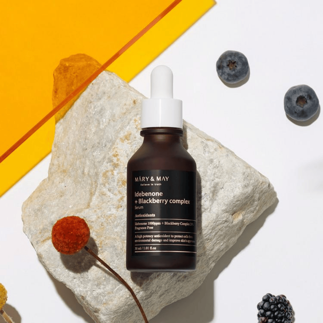 Mary & May Idebenone + Blackberry Complex Serum 30ml - AU Beauty Bazaar