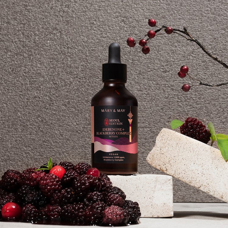 Mary & May Idebenone + Blackberry Complex Serum 80ML - AU Beauty Bazaar