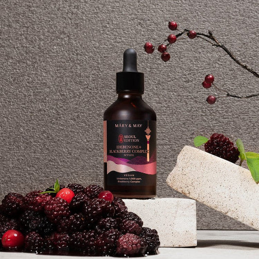 Mary & May Idebenone + Blackberry Complex Serum 80ML - AU Beauty Bazaar