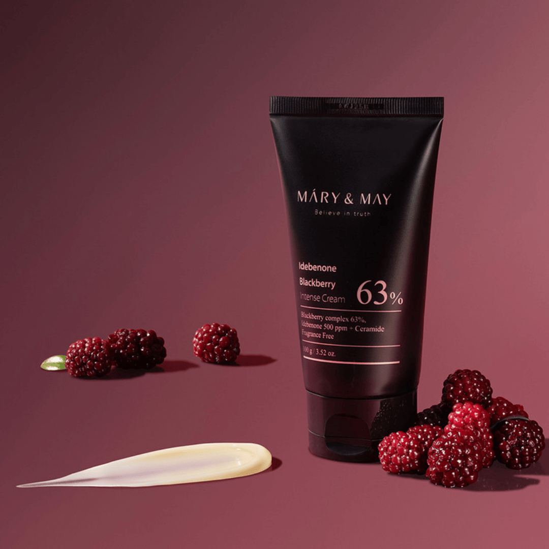Mary & May Idebenone Blackberry Intense Cream - 100g - AU Beauty Bazaar