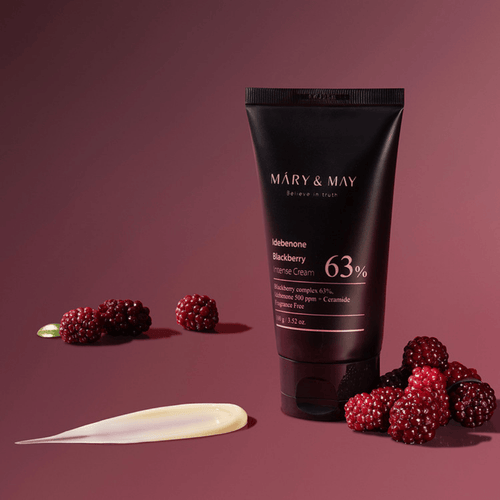 Mary & May Idebenone Blackberry Intense Cream - 100g