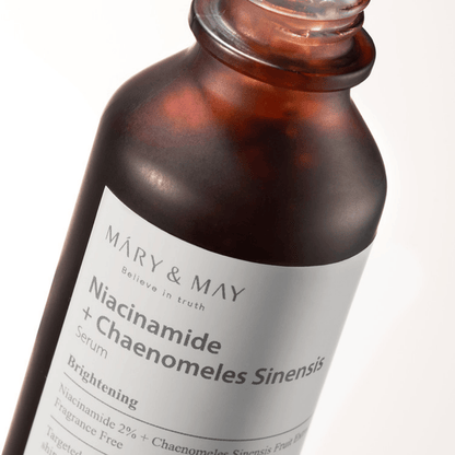 Mary & May - Niacinamide + Chaenomeles Sinensis Serum 30ML - AU Beauty Bazaar
