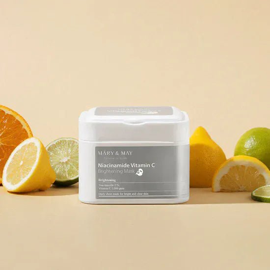 Mary & May Niacinamide Vitamin C Brightening Mask (30ea) - AU Beauty Bazaar