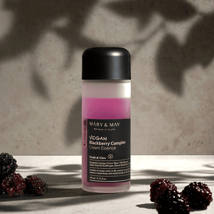 Mary & May - Vegan Blackberry Complex Cream Essence 140ml - AU Beauty Bazaar