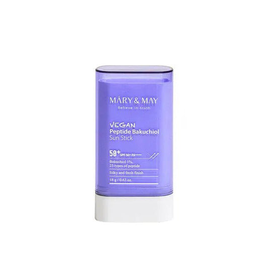 Mary & May Vegan Peptide Bakuchiol Sun Stick SPF50+ PA++++ - AU Beauty Bazaar