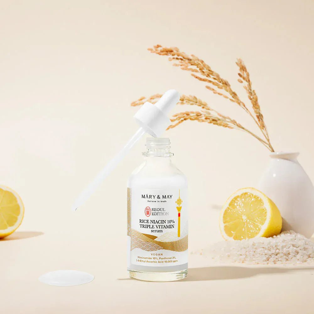 Mary&May - Rice Niacin 10% Triple Vitamin 80ml - AU Beauty Bazaar