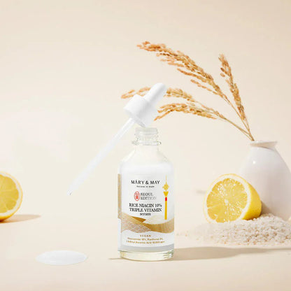 Mary&May - Rice Niacin 10% Triple Vitamin 80ml - AU Beauty Bazaar