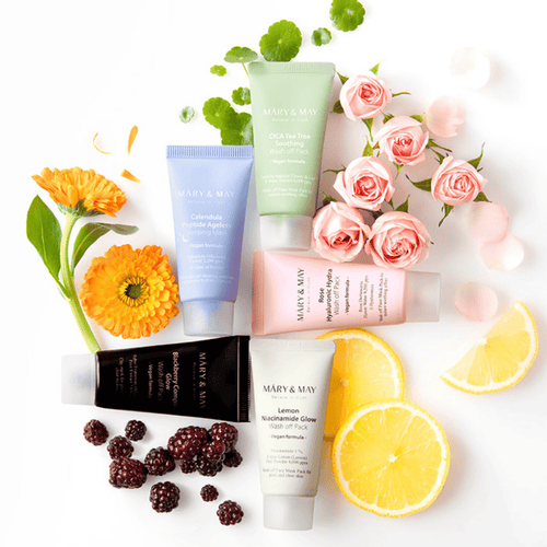 Mary&May - Vegan Wash Off Mask Mini Gift Set (5 PIECES)