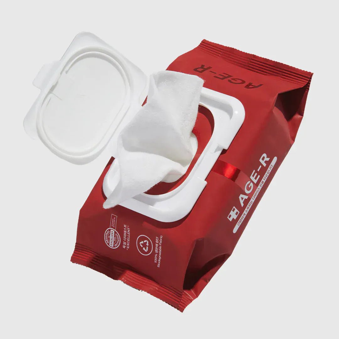 Medicube Age - R Booster Pro + Sanitising Wipes Set - AU Beauty Bazaar
