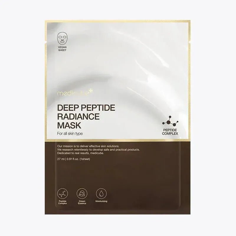 MEDICUBE Deep Peptide Radiance Mask (1 PIECE) - AU Beauty Bazaar