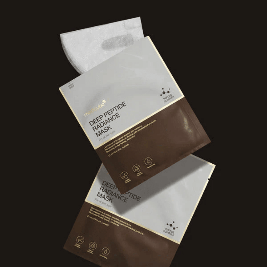 MEDICUBE Deep Peptide Radiance Mask (1 PIECE) - AU Beauty Bazaar