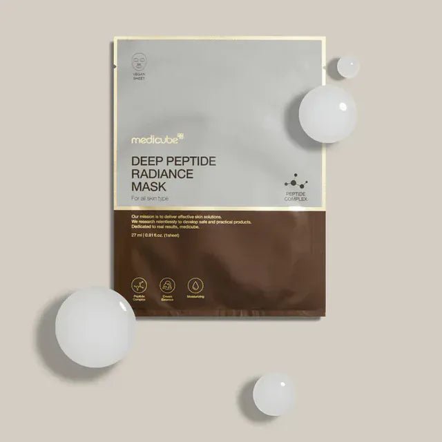 MEDICUBE Deep Peptide Radiance Mask (1 PIECE) - AU Beauty Bazaar