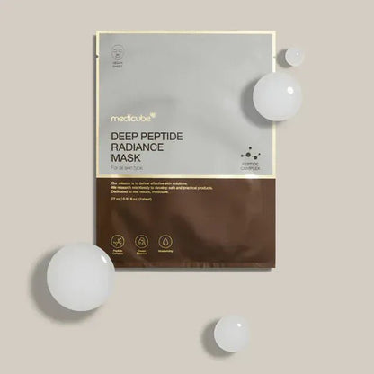 MEDICUBE Deep Peptide Radiance Mask (1 PIECE) - AU Beauty Bazaar