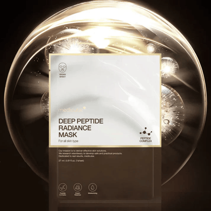 MEDICUBE Deep Peptide Radiance Mask (1 PIECE) - AU Beauty Bazaar