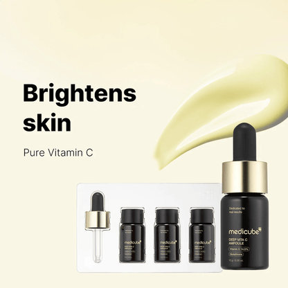 Medicube - Deep Vita C Ampoule Set (30g total - 3 bottles, 10g each) - AU Beauty Bazaar