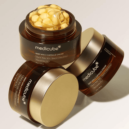 MEDICUBE Deep Vita C Capsule Cream 55g - AU Beauty Bazaar