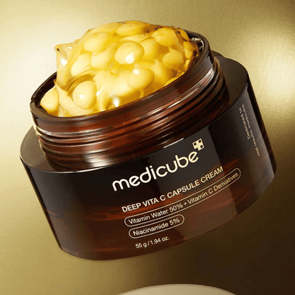 MEDICUBE Deep Vita C Capsule Cream 55g - AU Beauty Bazaar