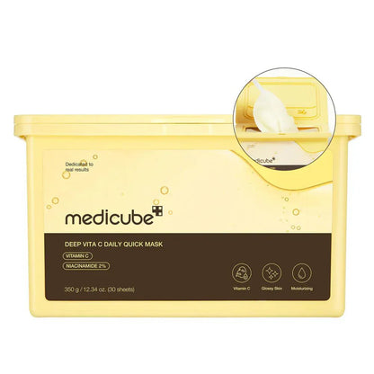 MEDICUBE Deep Vita C Quick Mask (30 Pieces) - AU Beauty Bazaar