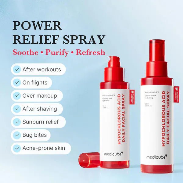 Medicube Hypochlorous Acid Daily Facial Spray 125ml - AU Beauty Bazaar