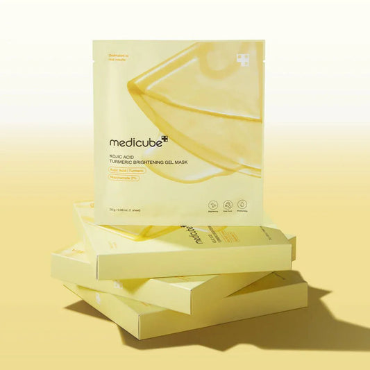 Medicube - Kojic Acid Turmeric Brightening Gel Mask (1 Piece) - AU Beauty Bazaar