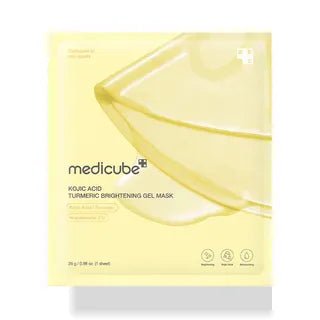 Medicube - Kojic Acid Turmeric Brightening Gel Mask (1 Piece) - AU Beauty Bazaar