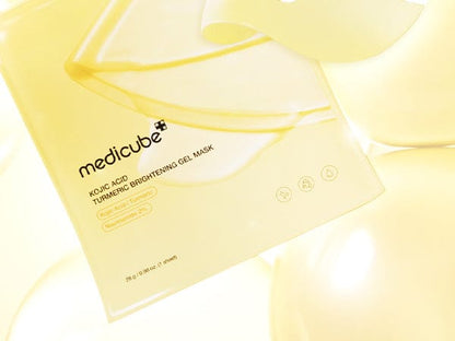 Medicube - Kojic Acid Turmeric Brightening Gel Mask (1 Piece) - AU Beauty Bazaar