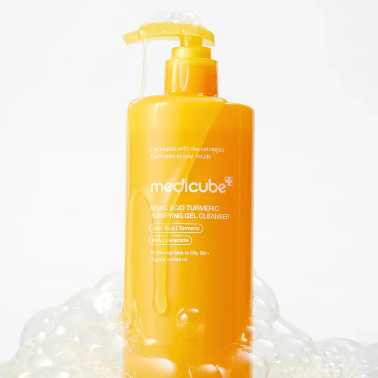 medicube Kojic Acid Turmeric Purifying Gel Cleanser 500mL